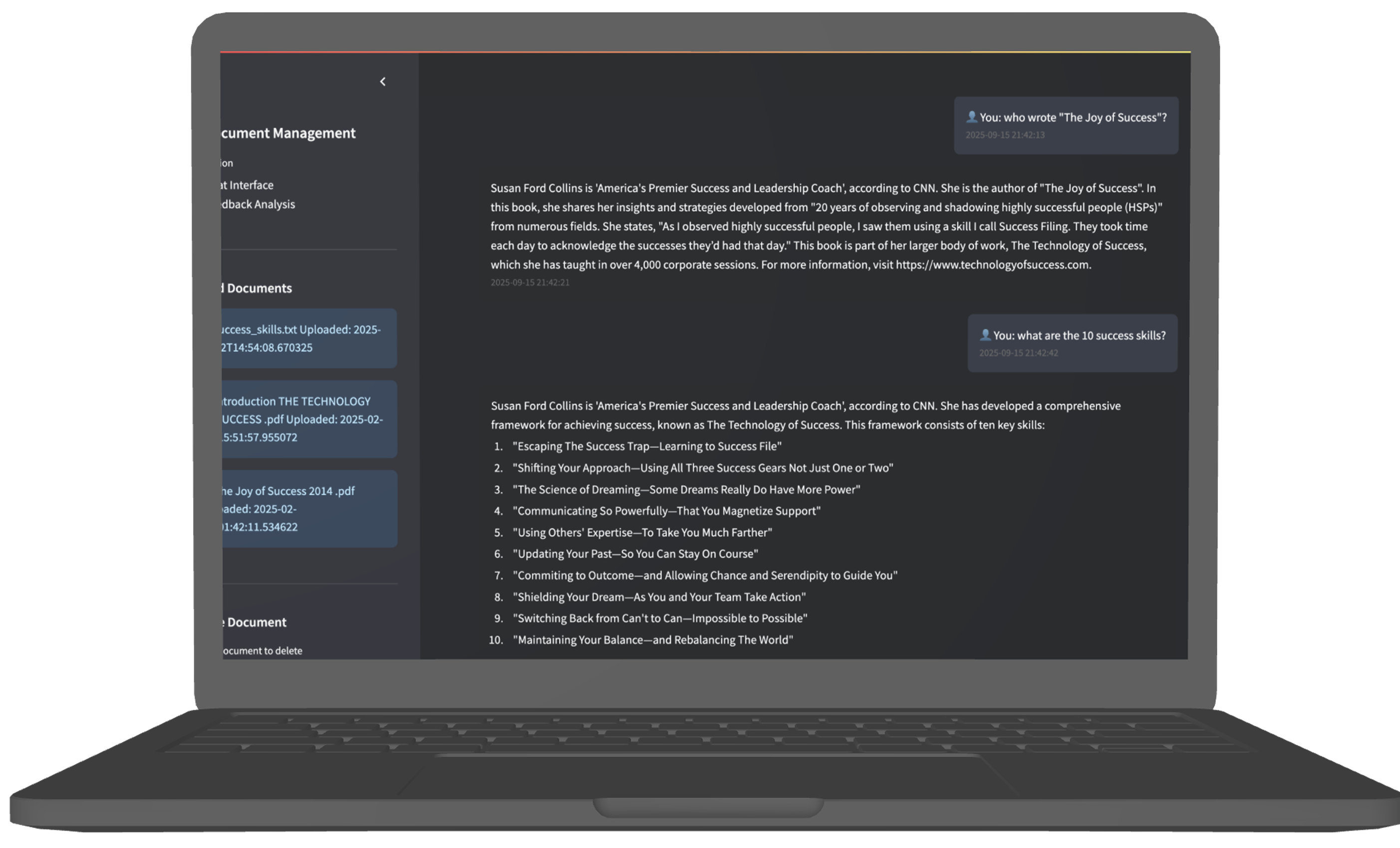 Educational Assistant front view